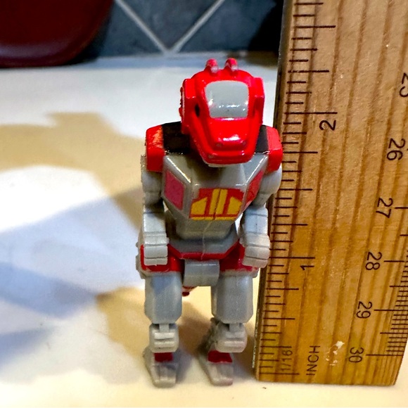 VTG 1994 #1 RED POWER RANGER MICRO MACHINES TYRANNOSAURUS DINOZORD JASON MORPHIN - Picture 8 of 11